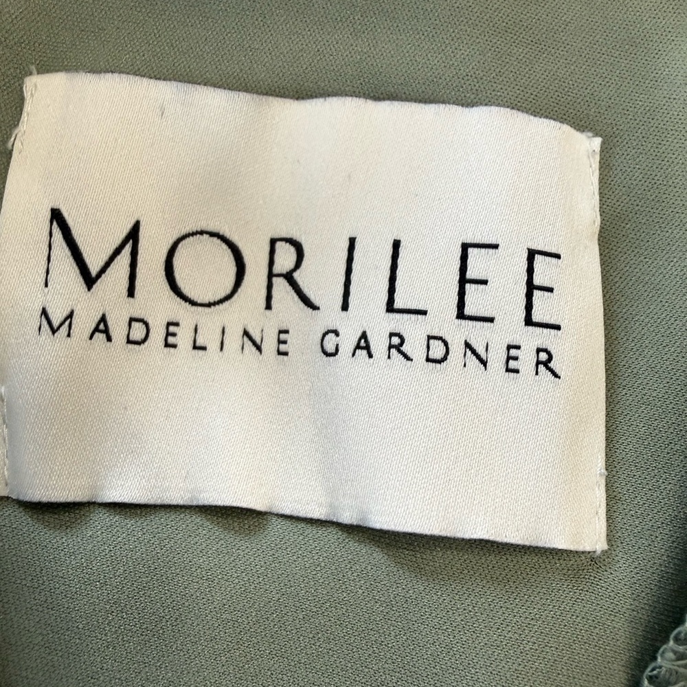 Mori Lee Sage Green Gown - Picture 3 of 6